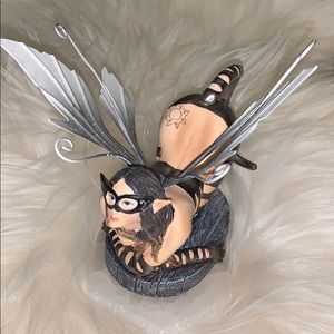 Cat faerie RARE figurine. Pagan.   Zemeno